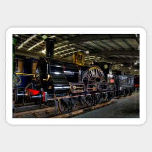 LNWR 2-2-2 No3020 Cornwall Sticker